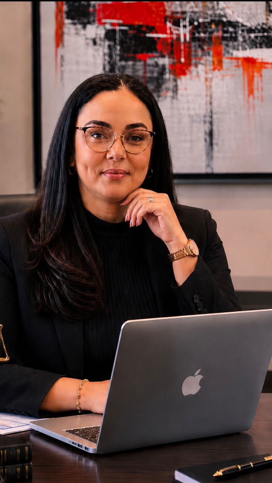 Retrato de Andrea Gamonal Loyer, Socia Fundadora · Abogada